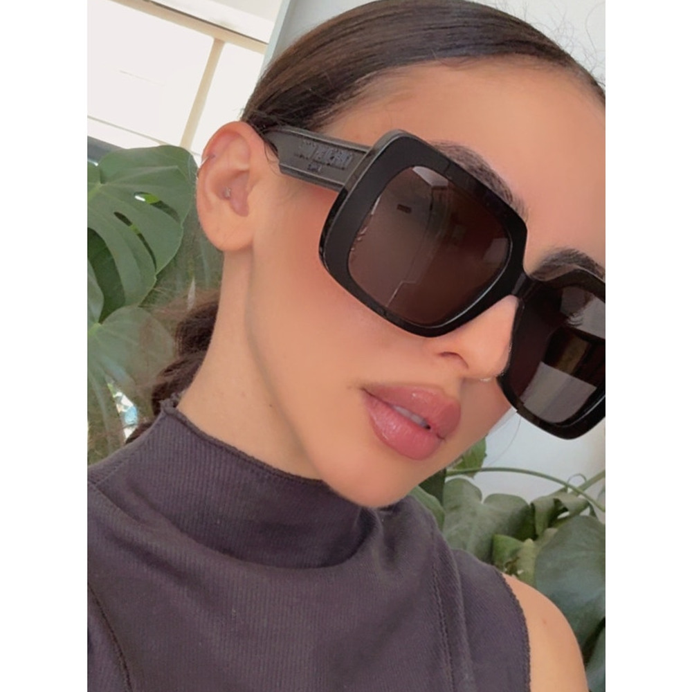 NEW Dior Wildior S3U Oversized Sunglasses in Black - Picture 1 of 9